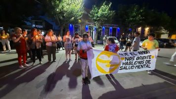 Concentración por la salud mental, tras la conmoción por la muerte de un niño (Video)