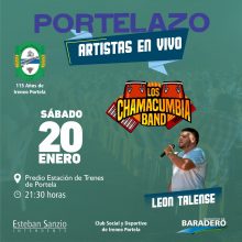 Artistas confirmados para El Portelazo