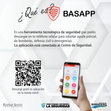 Seguridad: El Municipio cuenta con un sistema de alerta vecinal y una aplicación gratuita que puede descargarse en el celular