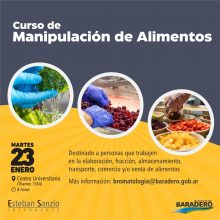 Curso de Manipulación de Alimentos