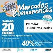 Se viene el primer Mercado Bonaerense del año