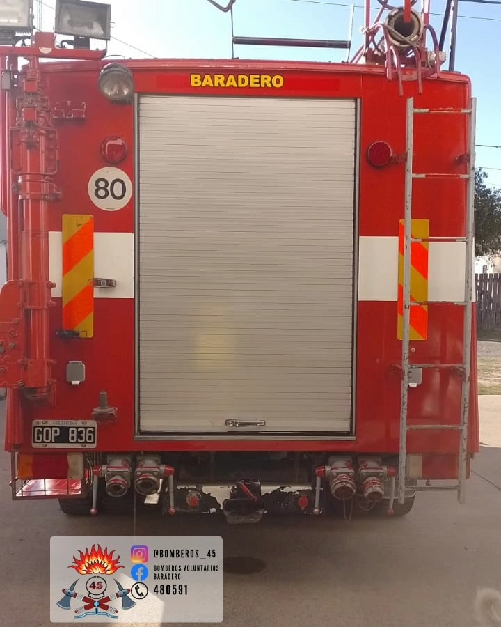 Incendio de un medidor de una vivienda