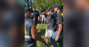 El detenido por el crimen de Umma será indagado por el Fiscal: Así fue el momento de su traslado (Video)