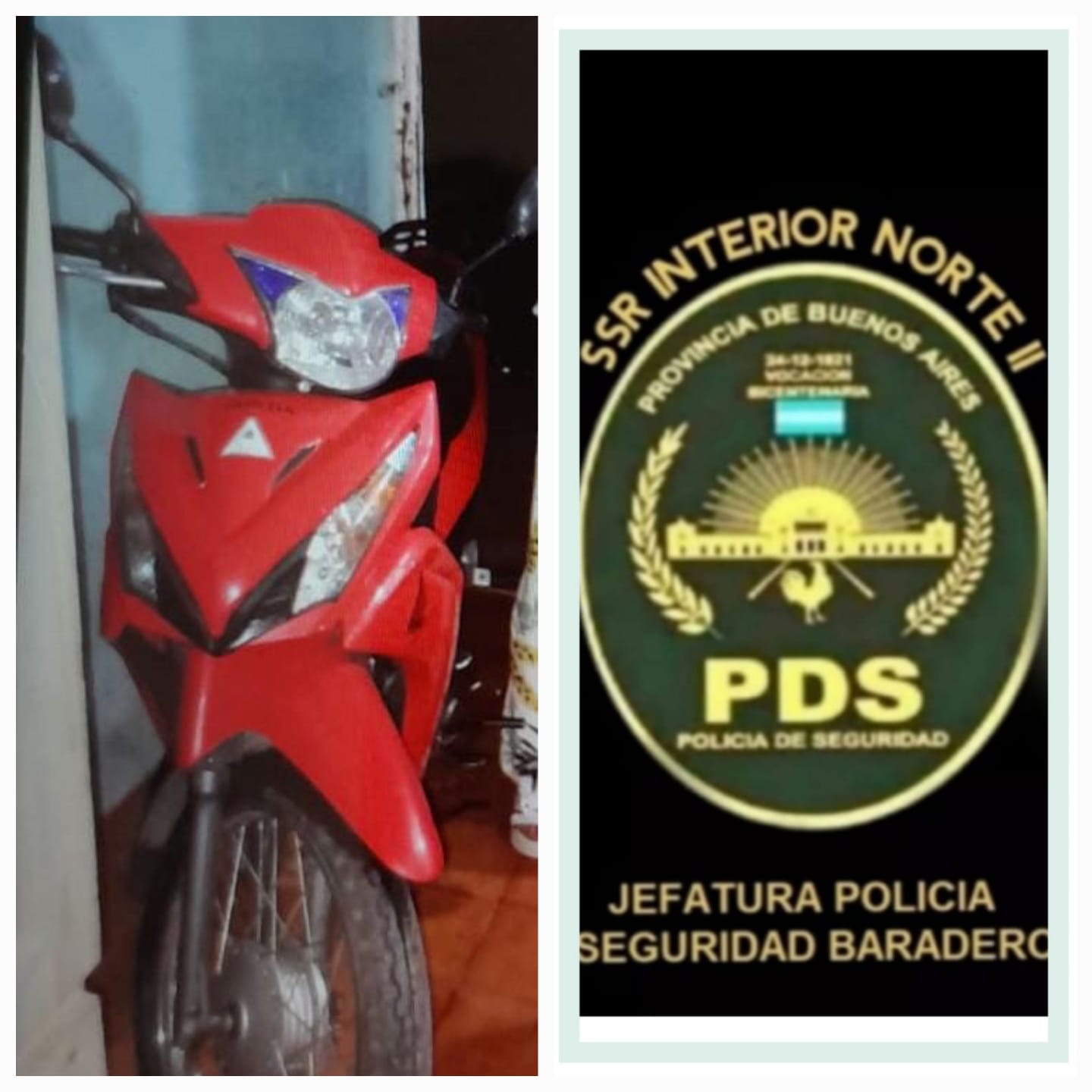 Robaron otra moto