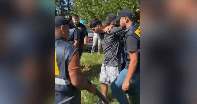 El detenido por el crimen de Umma será indagado por el Fiscal: Así fue el momento de su traslado (Video)