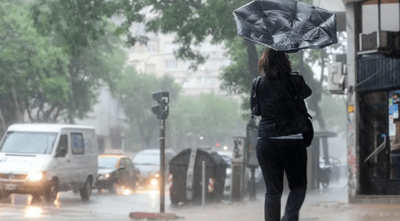 Rige un alerta meteorológico por tormentas en la Ciudad de Buenos Aires y otras nueve provincias