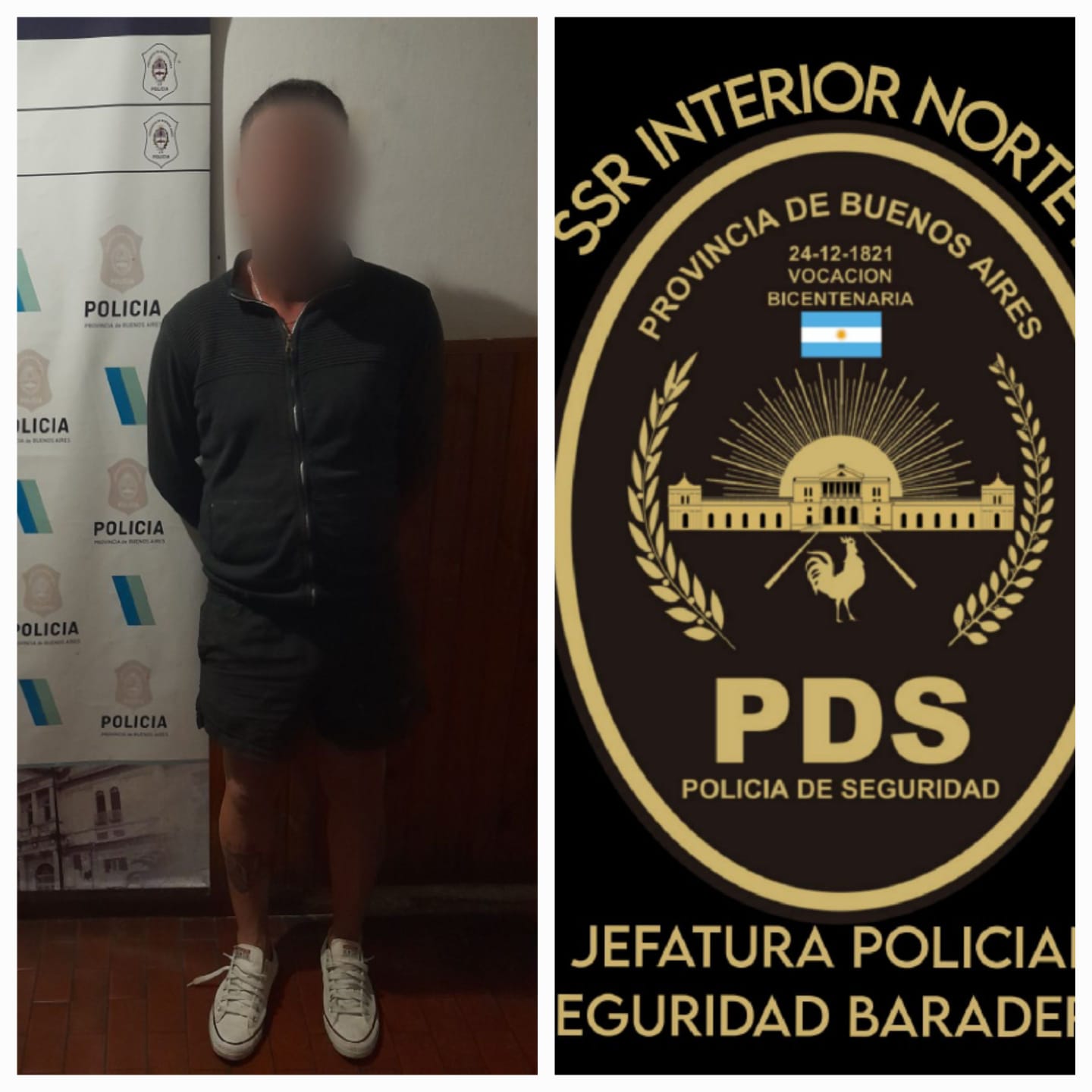 Aprehenden a un hombre por no cumplir una perimetral y agredir al personal policial