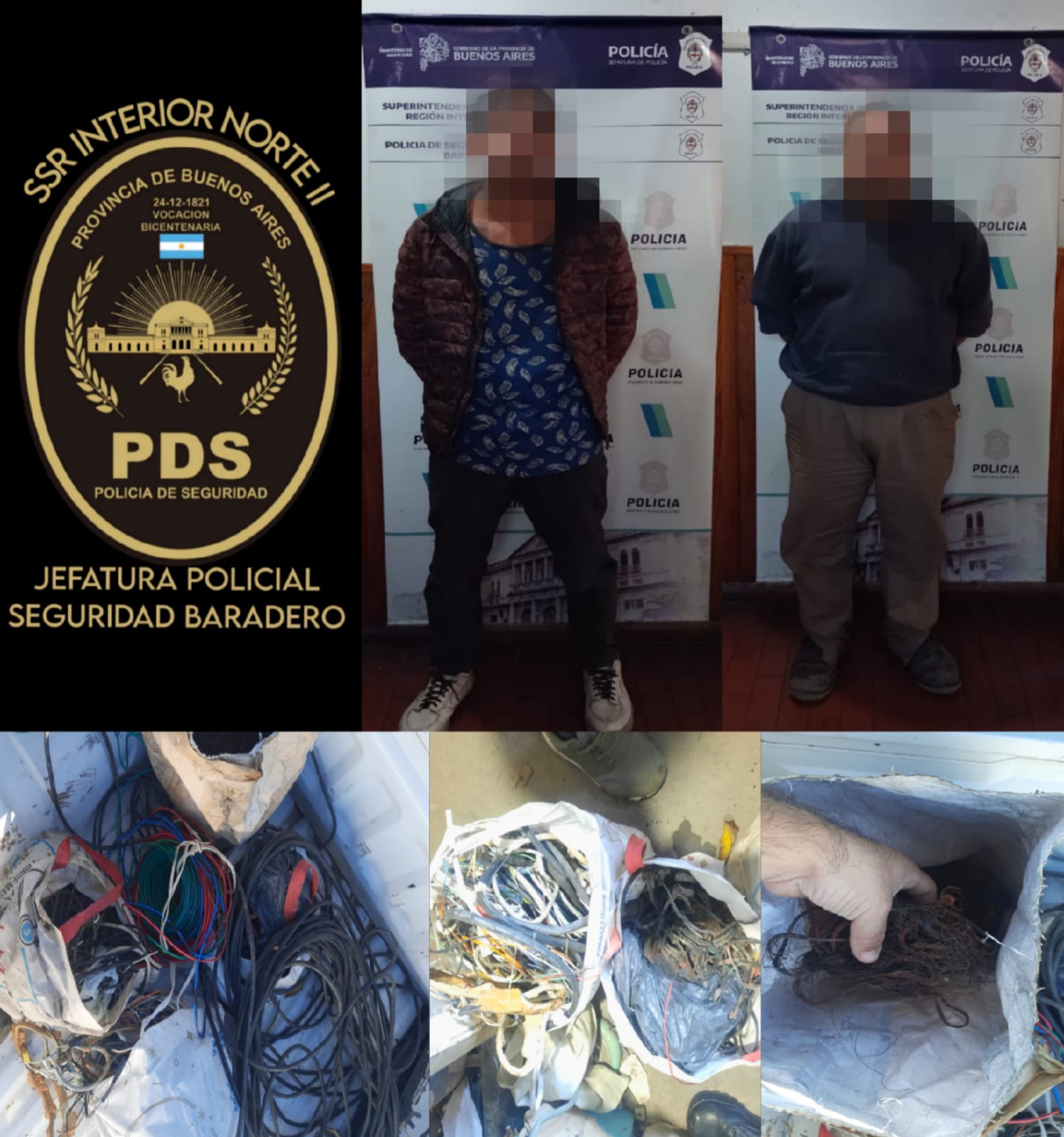 Los robos al Club Atlético y del anfiteatro fueron esclarecidos