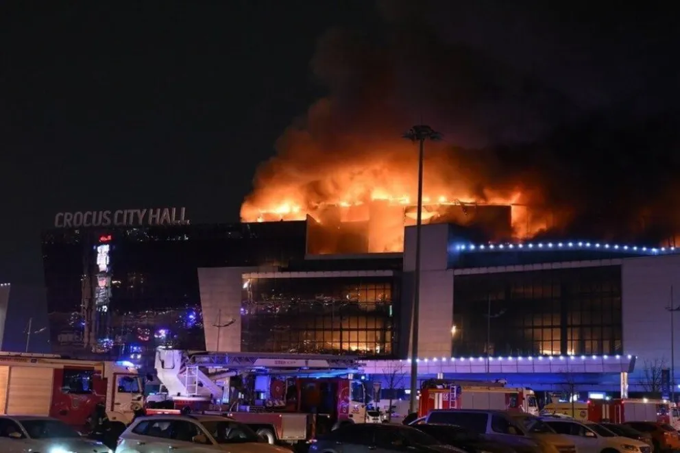 Un tiroteo en una sala de conciertos en Moscú dejó numerosos muertos y heridos