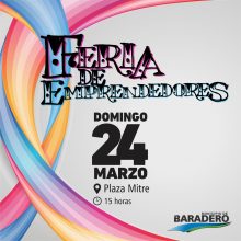 Domingo de Feria de Emprendedores en Plaza Mitre