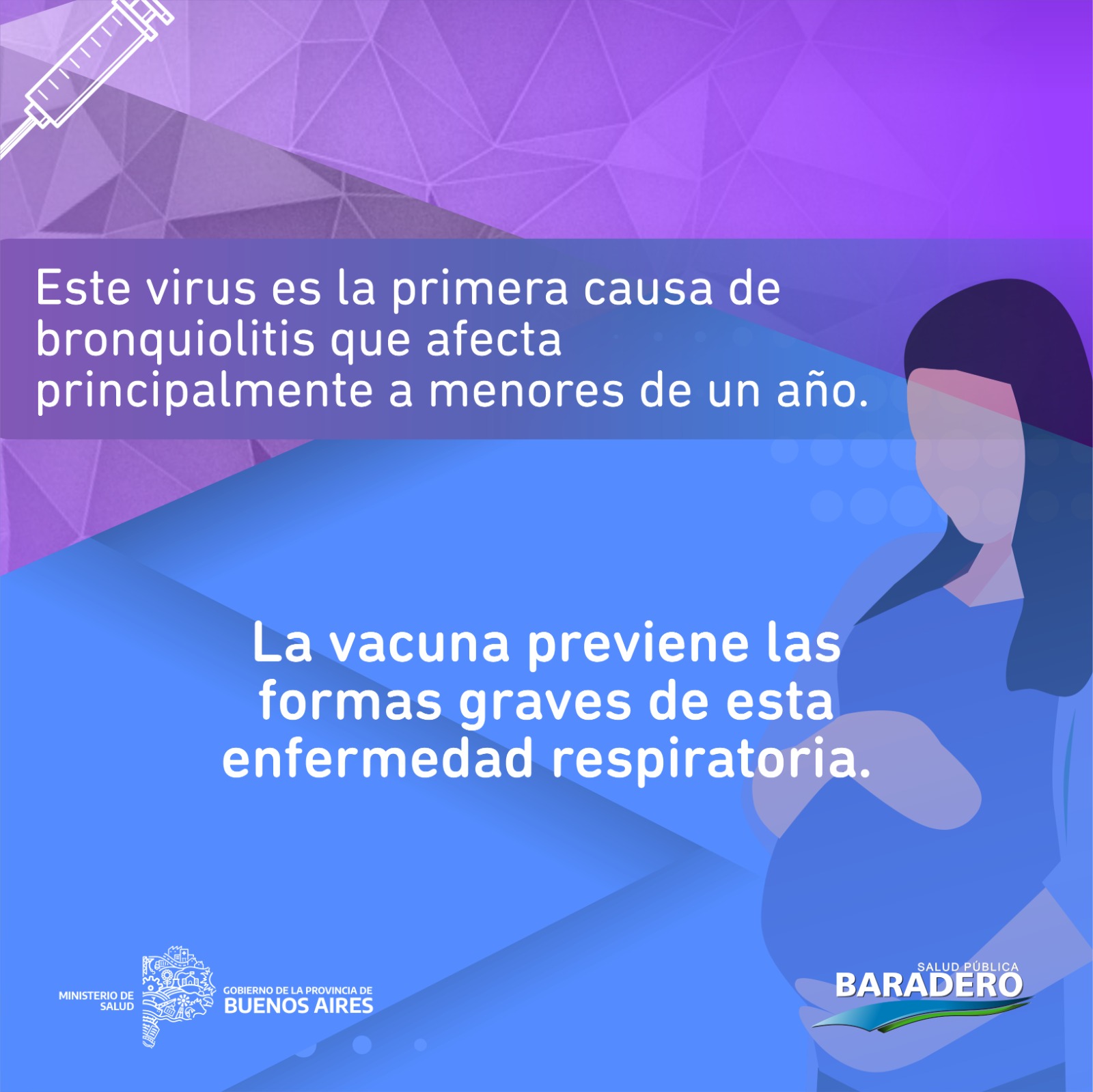 Nueva vacuna obligatoria para personas gestantes