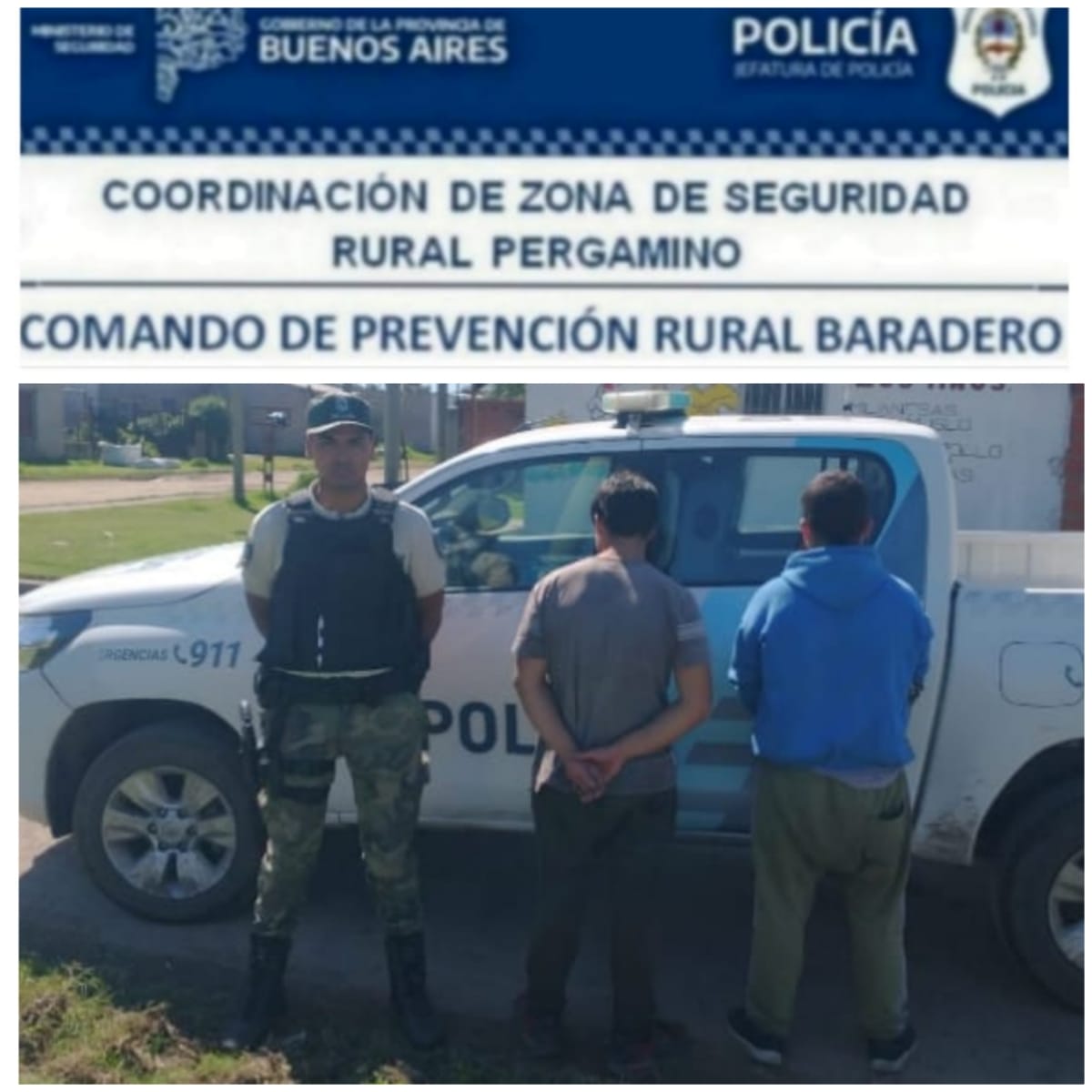 Intentan robar una moto en un establecimiento rural: dos aprehendidos