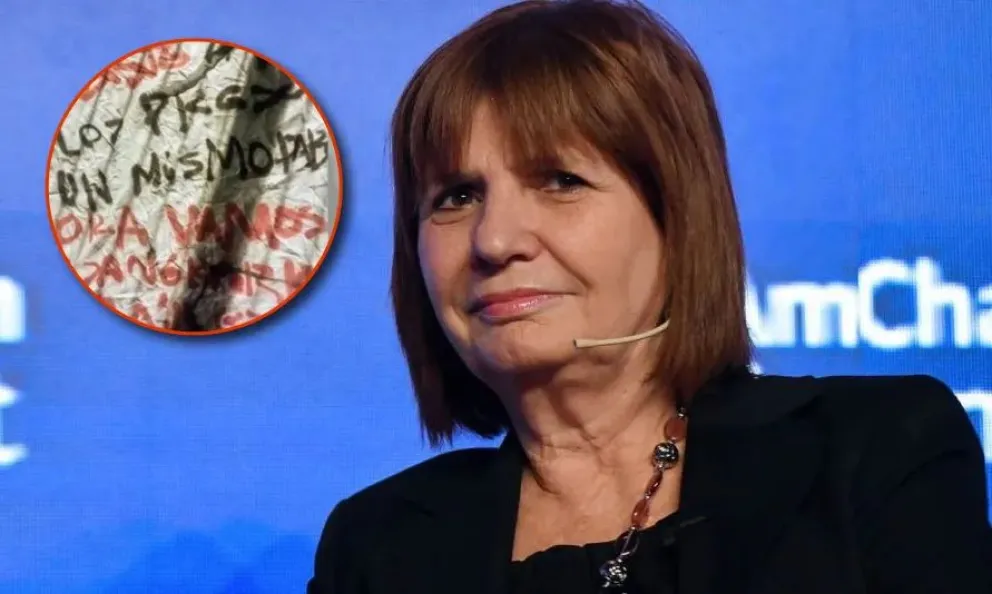 Amenazaron a Patricia Bullrich: «Vamos a dejar negro a Rosario y Buenos Aires»