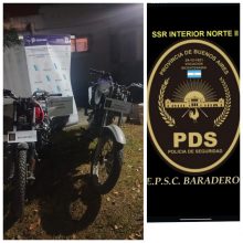 Se realizaron distintos allanamientos por el robo de motos