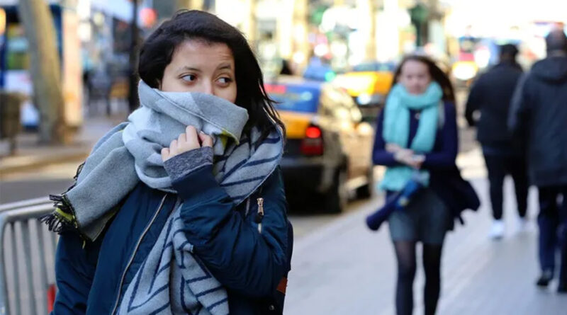 Cambio drástico de tiempo: ingresará el viento Pampero con ráfagas y llegará el frío