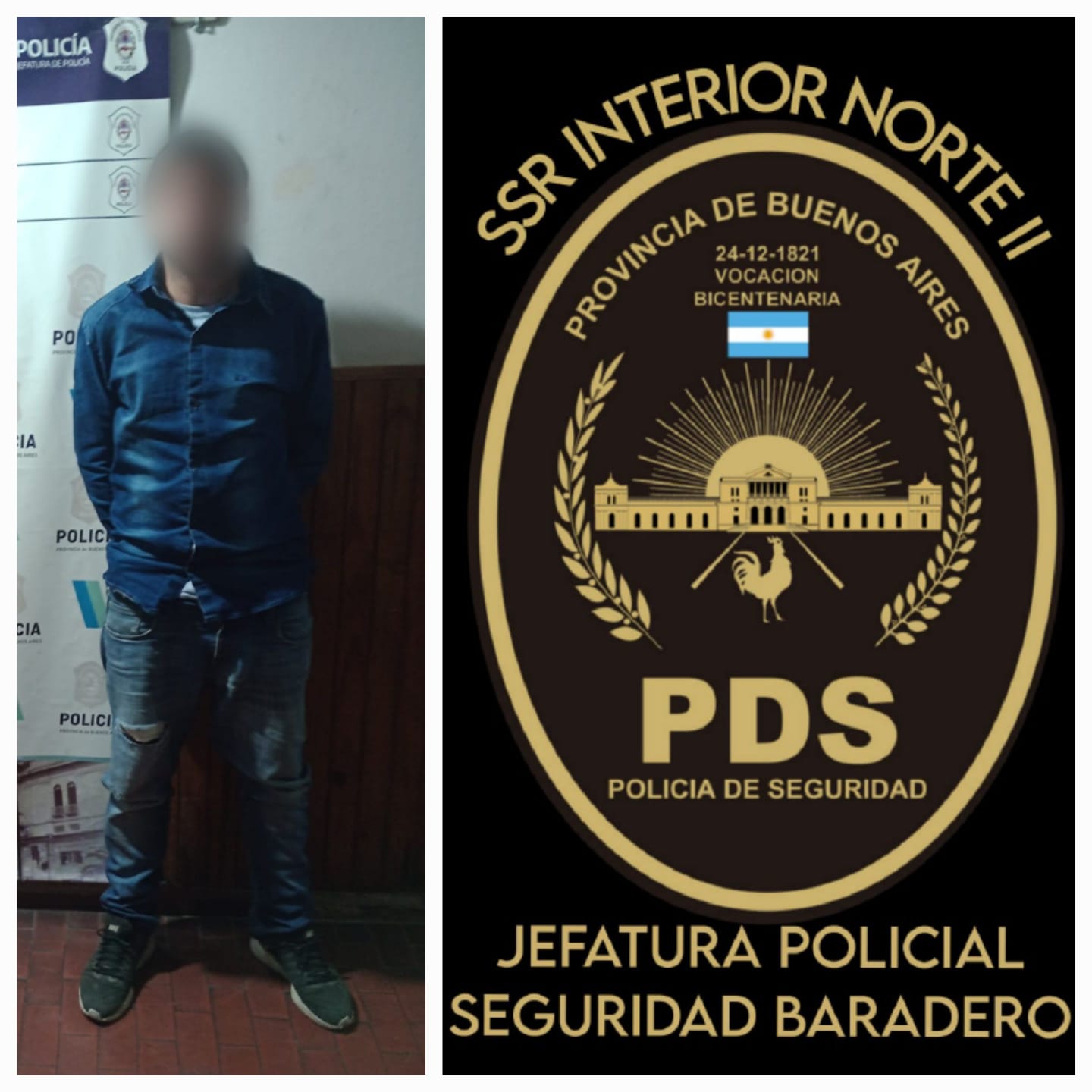 Un aprehendido por intento de robo en una estación de servicio
