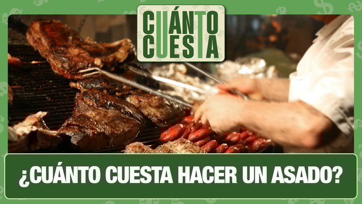 ¿Cuánto cuesta hacer un asado?