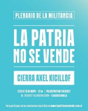 Plenario de Multisectoriales y de la Militancia