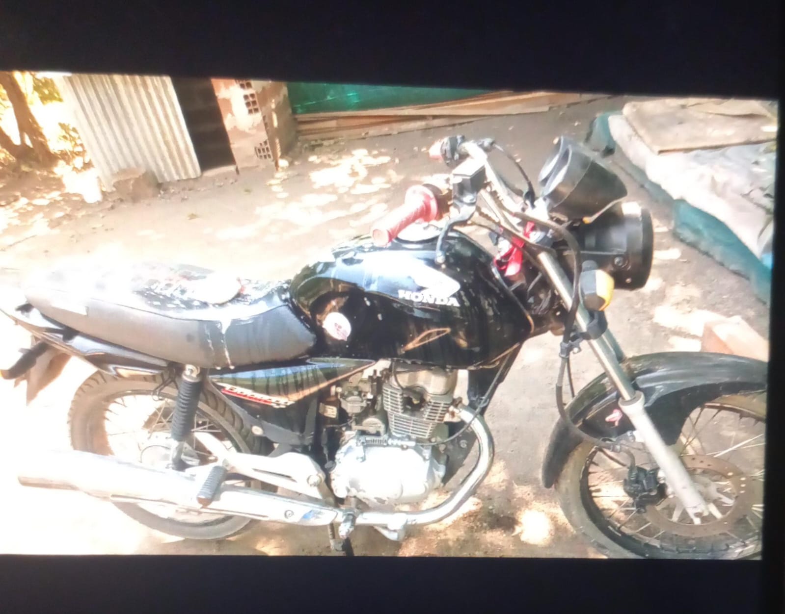 Roban otra moto