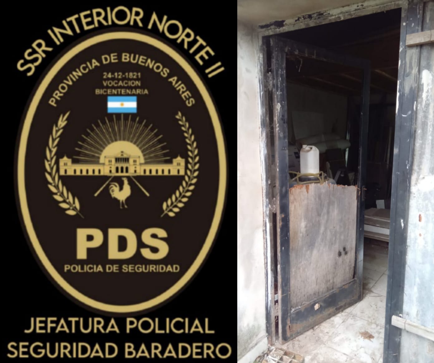 Intentan ingresar a una vivienda abandonada: un menor aprehendido y dos se dieron a la fuga