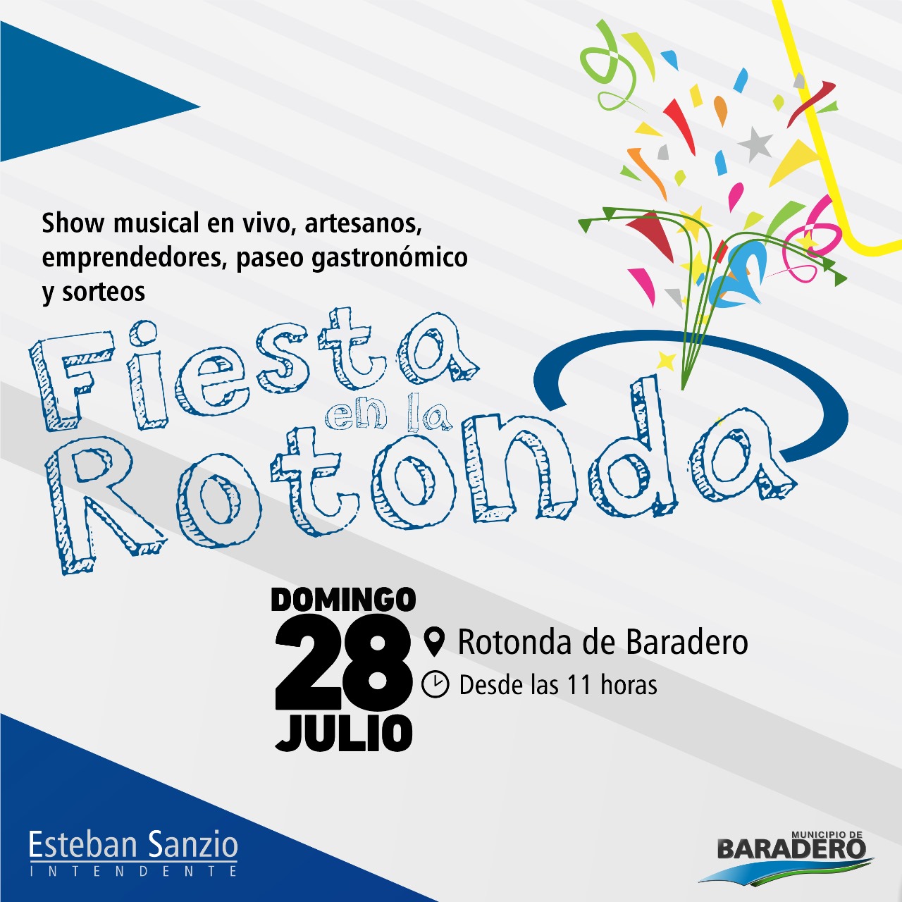 Celebramos el 409° aniversario de Baradero con la tradicional fiesta en la Rotonda