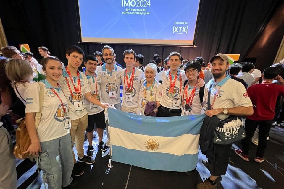 Los estudiantes argentinos triunfan en la Olimpiada de Matemática