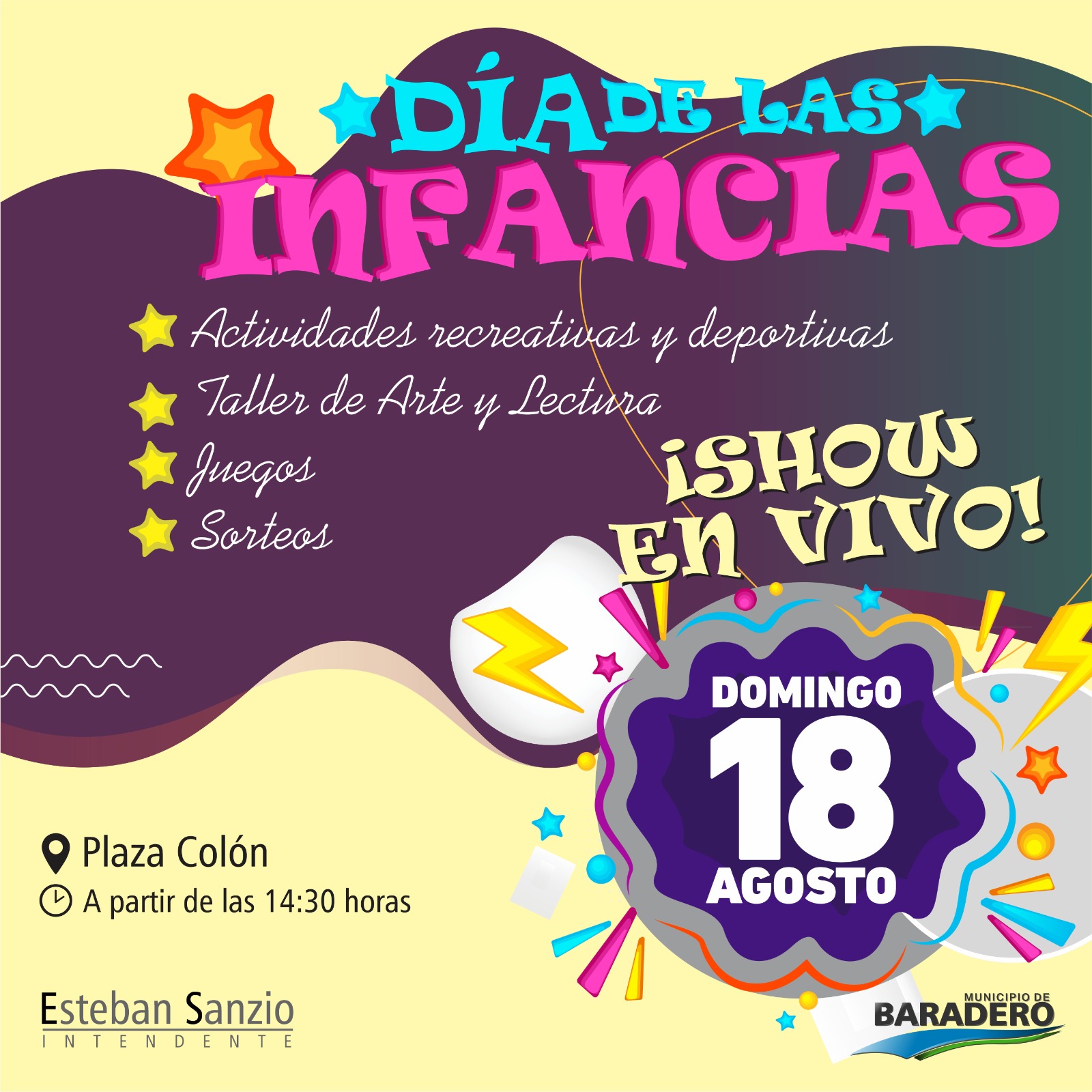 Celebramos el Día de las Infancias en Baradero y las localidades