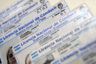 Por falta de insumos de Nación, en la Provincia se podrá circular con la licencia digital y la Constancia de Trámite Aprobada