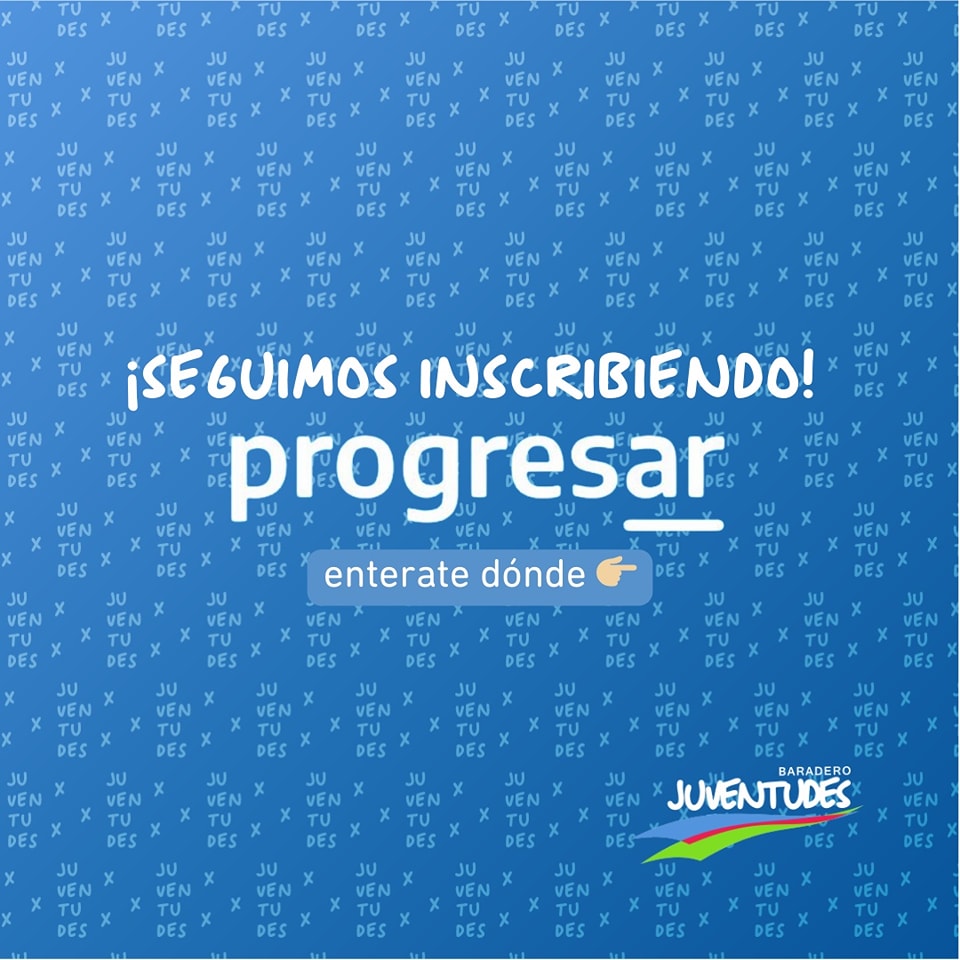 El Municipio de Baradero, a través de la Dirección de Juventudes, informa que hasta el 30 de septiembre 