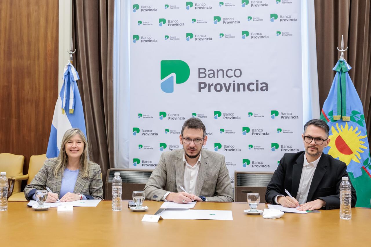 Las Casas de la Provincia contarán con servicios del Banco Provincia y de Provincia NET