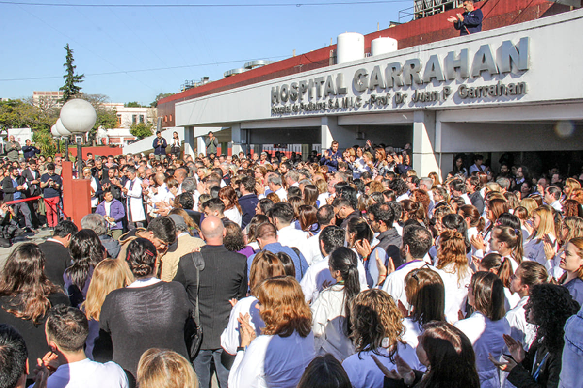 Desconcierto en el Garrahan por éxodo de profesionales.