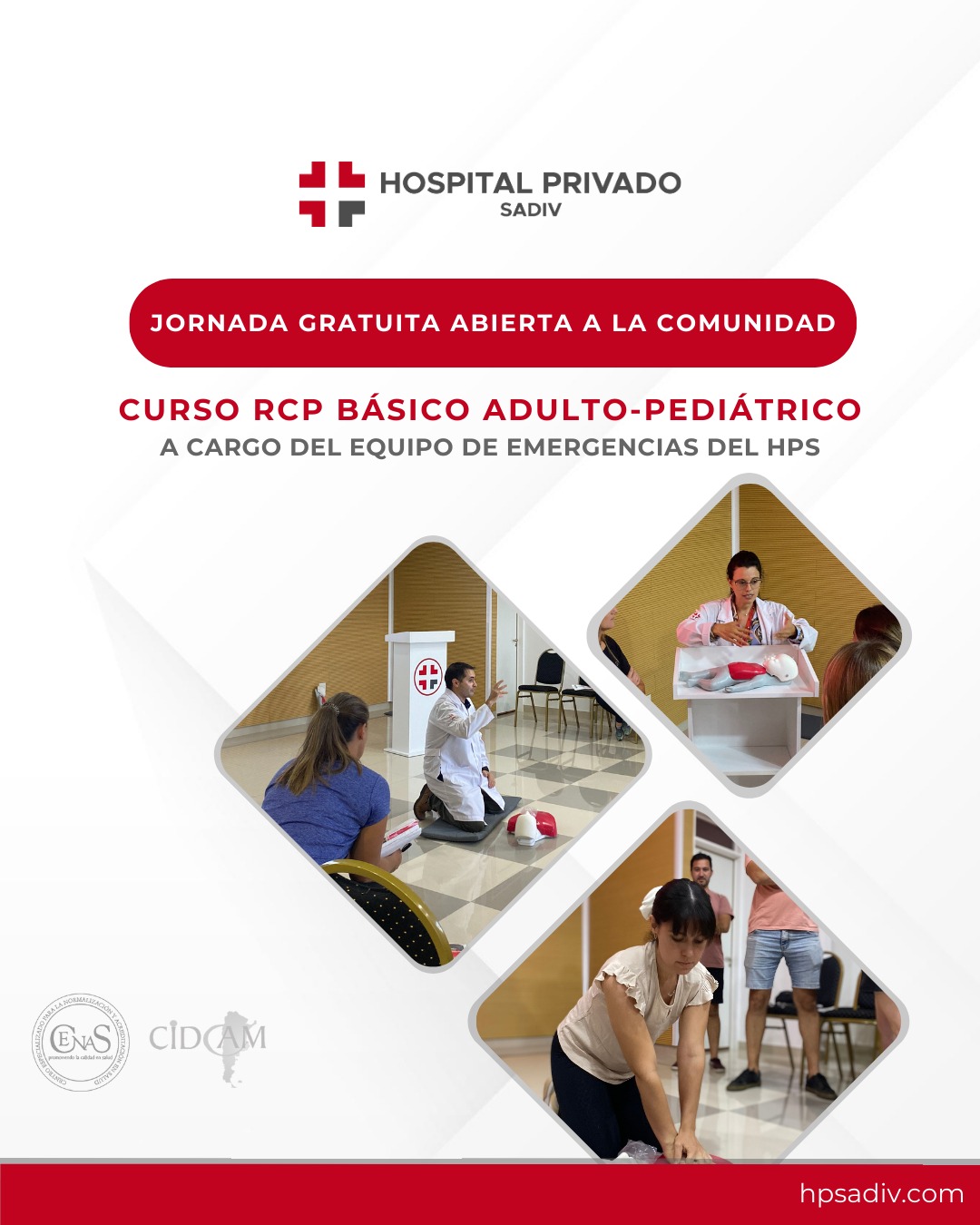 𝘾𝙪𝙧𝙨𝙤 𝙜𝙧𝙖𝙩𝙪𝙞𝙩𝙤 𝙖𝙗𝙞𝙚𝙧𝙩𝙤 𝙖 𝙡𝙖 𝙘𝙤𝙢𝙪𝙣𝙞𝙙𝙖𝙙 🏥