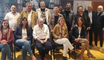 Alfonsín instó a organizarse para construir esperanza.