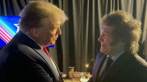 La euforia del Presidente argentino ante las elecciones de Estados Unidos