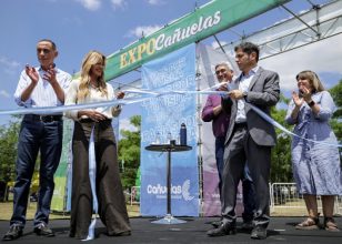 Kicillof encabezó la apertura de Expo Cañuelas