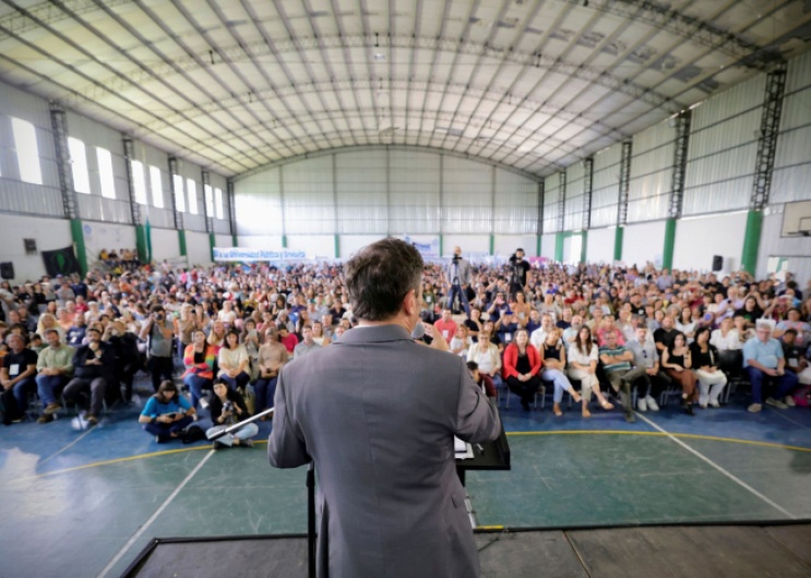 Kicillof encabezó la apertura del primer Congreso Provincial de Agroecología