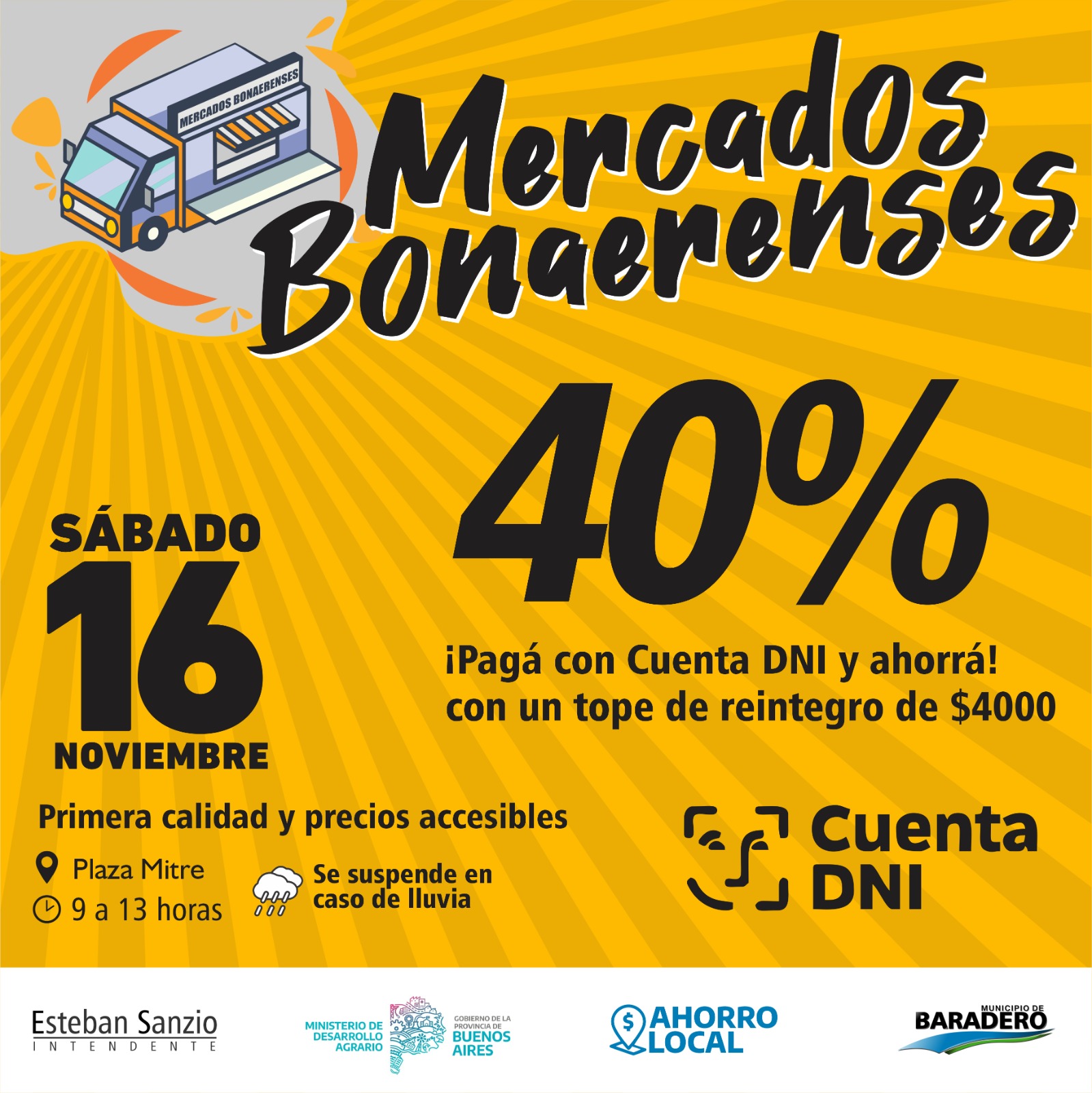 Sábado de Mercados Bonaerenses 