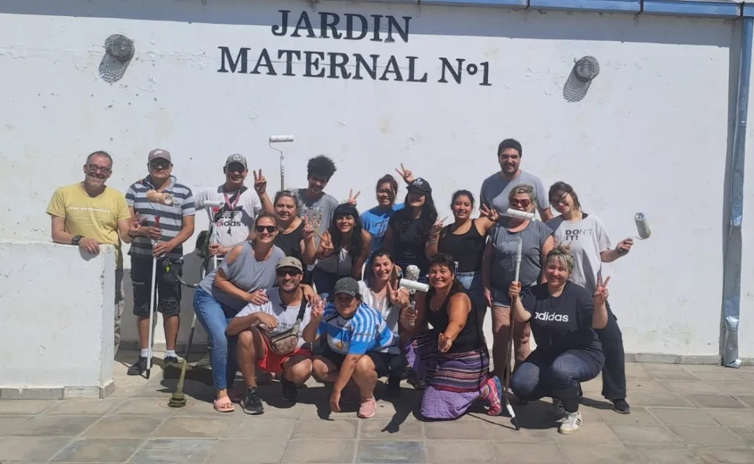 Jornada Solidaria en el Jardín Maternal Nº 1