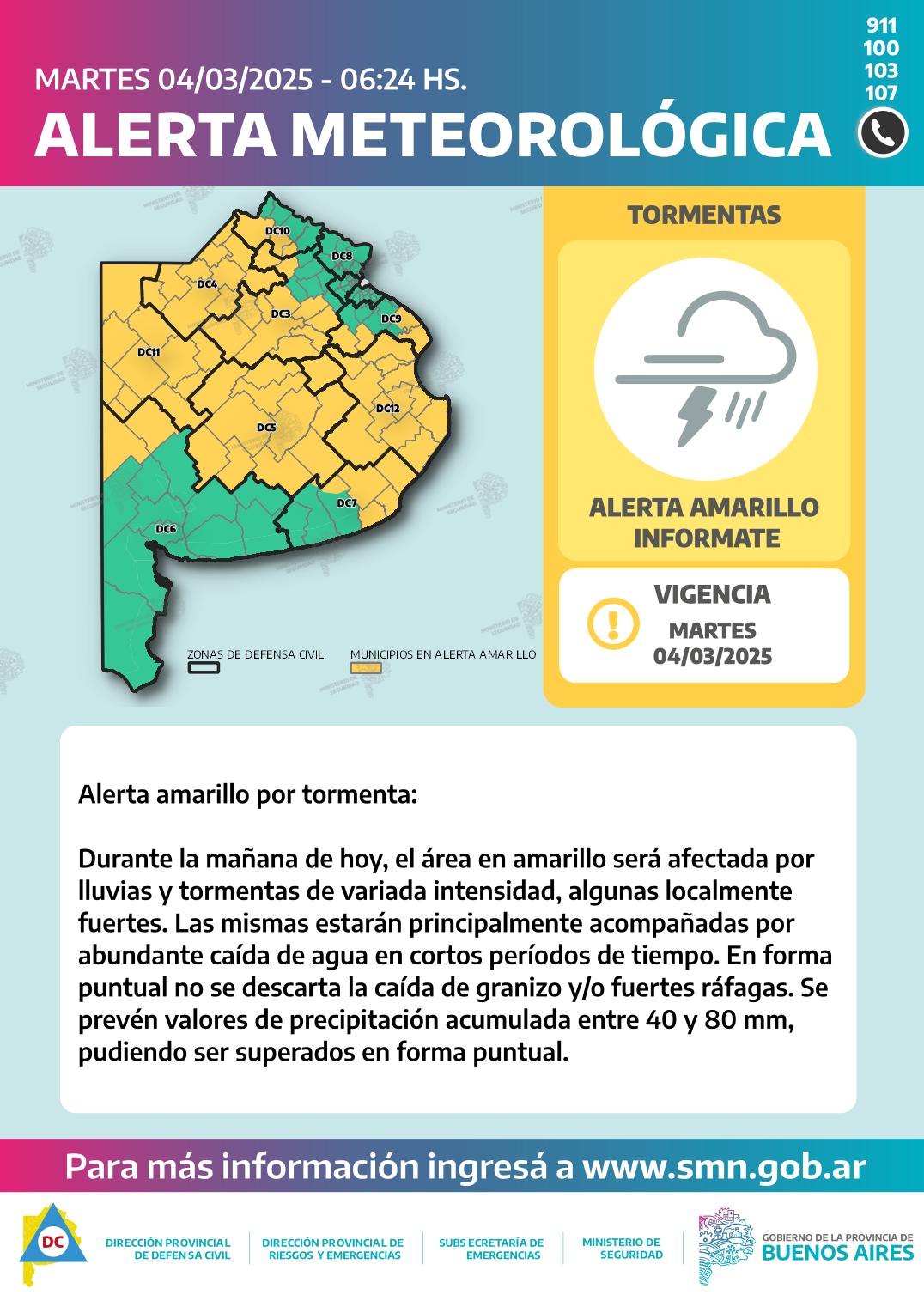 Alerta Meteorológica