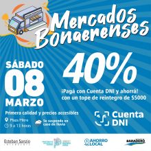 Se aproxima una nueva edición de Mercados Bonaerenses