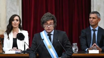Milei protagonizó un bochorno en la Asamblea Legislativa