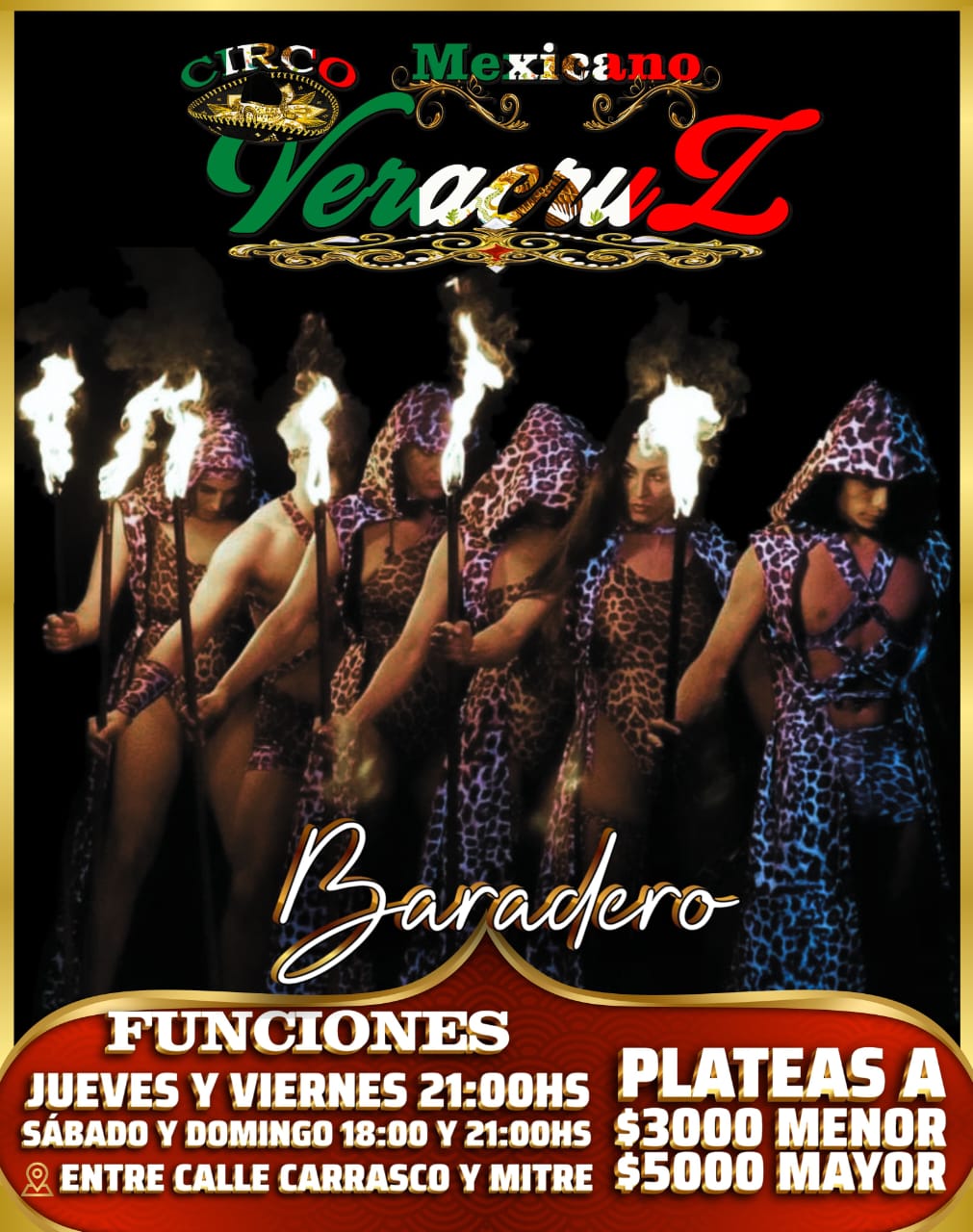 Circo Veracruz en Baradero, últimos días