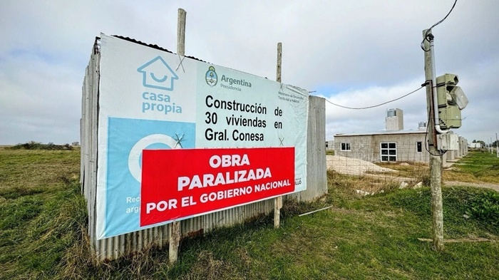 La Provincia terminará de contruir viviendas que abandonó el Gobierno Naciónal