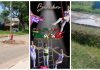 Pozos y circo: la triste postal de Baradero