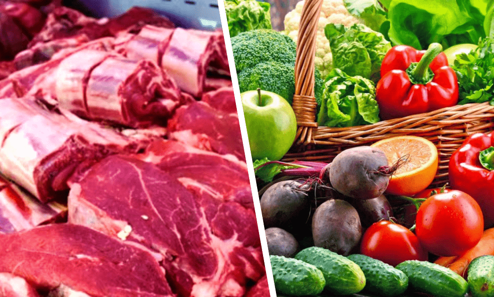 Mientras suben las carnes, bajan frutas y verduras en el Mercado Central