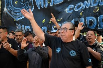 El Director de DDHH estuvo en la marcha de la CGT por el Día del trabajador