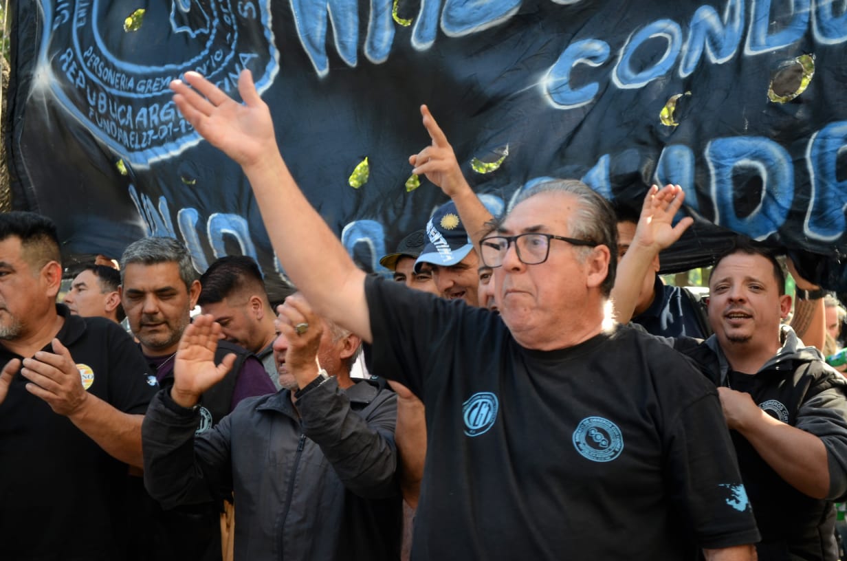 El Director de DDHH estuvo en la marcha de la CGT por el Día del trabajador