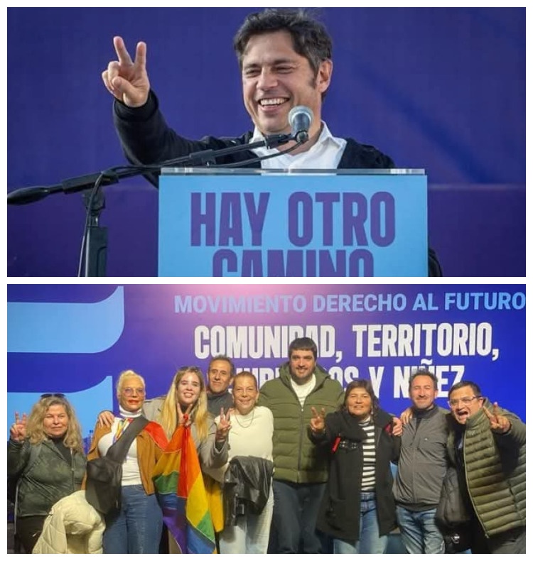 Axel Kicillof presento Movimiento Derecho al Futuro