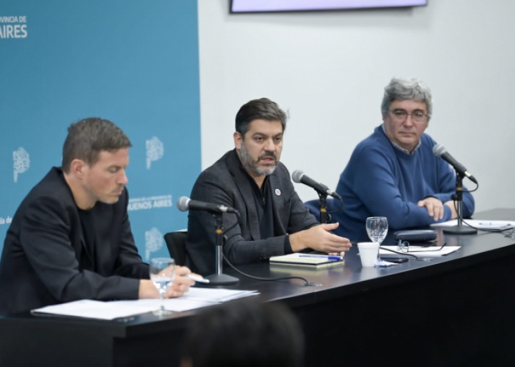 El ministro Bianco detalló los anuncios de licitaciones de obras que lleva adelante el Gobierno bonaerense