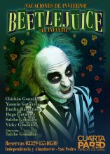 Teatro infantil: el Espacio Cultural Cuarta Pared presenta Beetlejuice